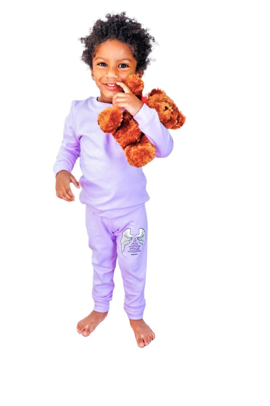 Children's 2-Piece Pajamas - Wings